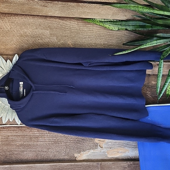 RLX Ralph Lauren Other - RLX Ralph Lauren navy blue cashmere sweater hoodie